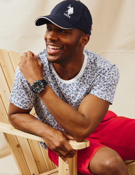 Бейсболка US Polo Assn кепка 1159842343 (Синій One size)