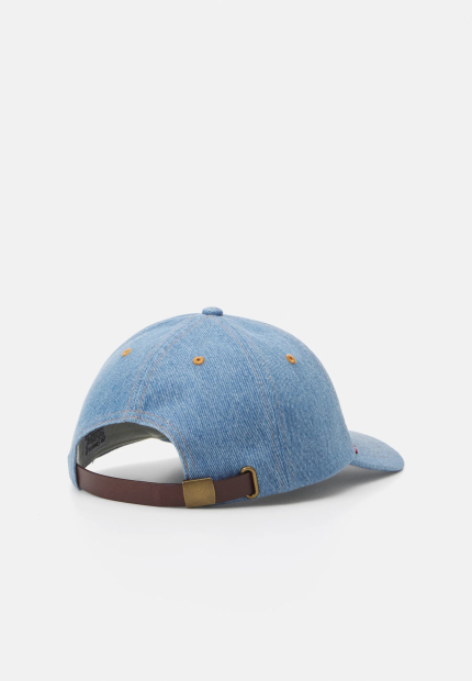 Джинсовая кепка Levi's бейсболка 1159842491 (Синий One size)