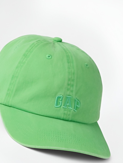 Стильная кепка GAP бейсболка с логотипом 1159844723 (Зеленый One size)
