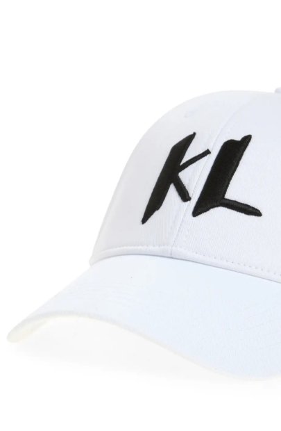 Кепка Karl Lagerfeld Paris бейсболка з логотипом 1159845490 (Білий One Size)