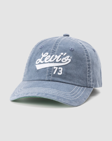 Кепка Levi's с логотипом 1159847665 (Синий One size)