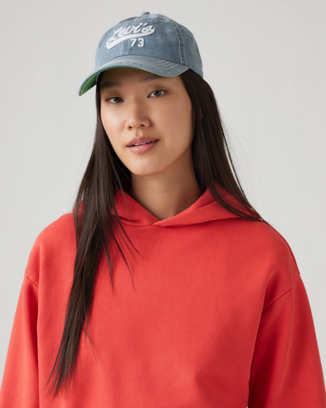 Кепка Levi's с логотипом 1159847665 (Синий One size)