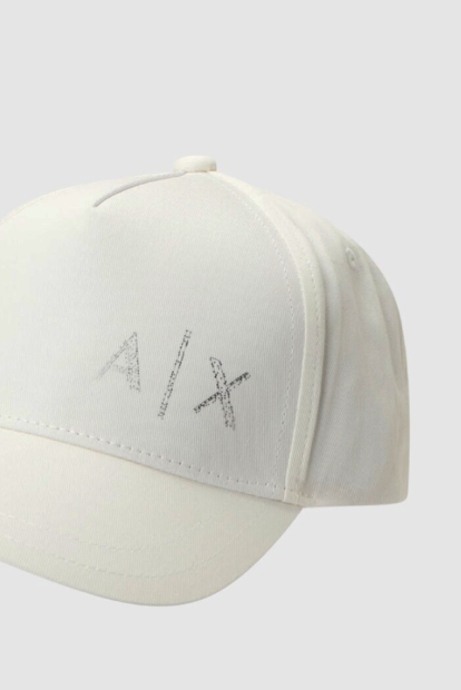 Стильная кепка Armani Exchange бейсболка с логотипом 1159848897 (Белый One size)