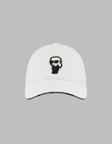 Кепка Karl Lagerfeld Paris бейсболка с нашивкой 1159849647 (Белый One Size)