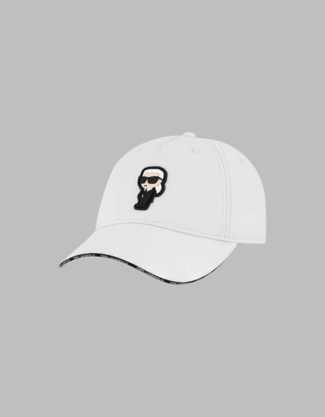 Кепка Karl Lagerfeld Paris бейсболка с нашивкой 1159849647 (Белый One Size)