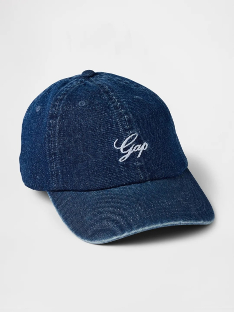 Стильна кепка бейсболка GAP з логотипом 1159850634 (Синій One size)
