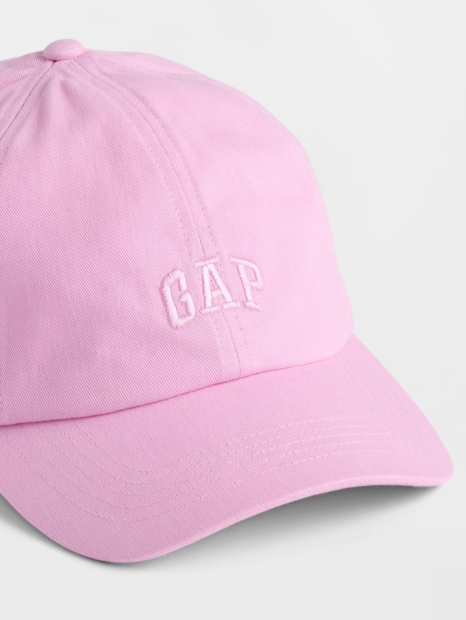 Кепка GAP бейсболка с логотипом 1159850973 (Розовый One size)