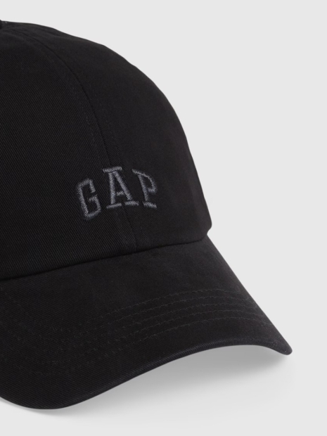 Кепка GAP бейсболка с логотипом 1159851471 (Черный One size)