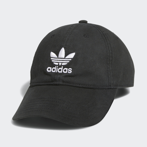 Кепка с логотипом Adidas бейсболка 1159852163 (Черный One size)