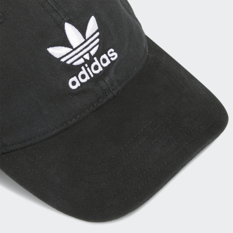 Кепка с логотипом Adidas бейсболка 1159852163 (Черный One size)