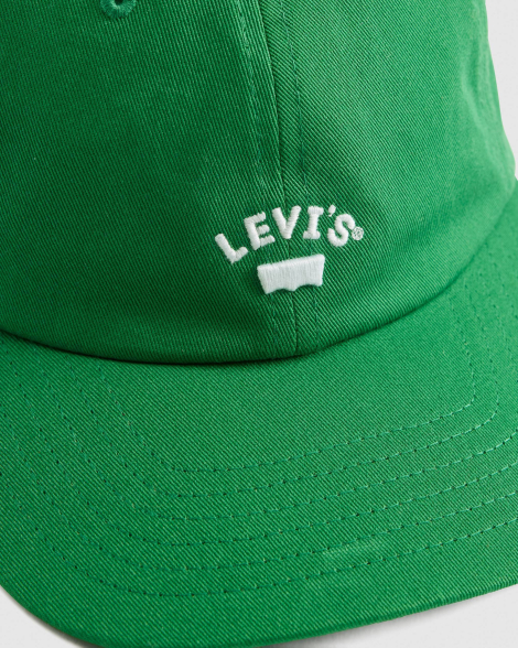 Бейсболка Levi's кепка с логотипом 1159852674 (Зеленый One size)
