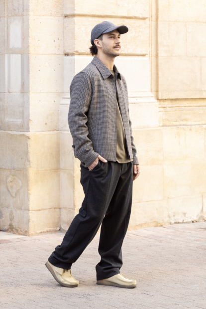 Кепка UNIQLO из смеси шерсти 1159853386 (Серый One size)