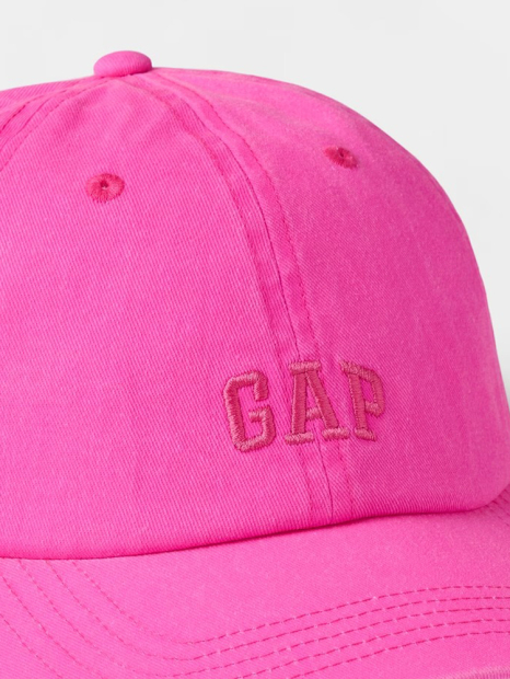 Кепка GAP бейсболка з логотипом 1159854515 (Рожевий One size)