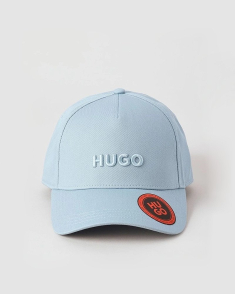 Кепка HUGO by Hugo Boss бейсболка 1159854755 (Голубой One size)