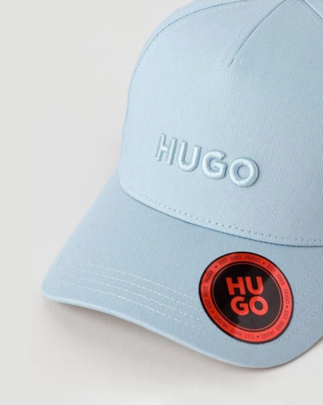 Кепка HUGO by Hugo Boss бейсболка 1159854755 (Голубой One size)
