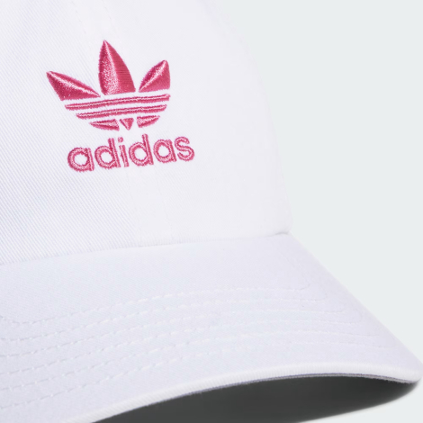 Кепка с логотипом Adidas бейсболка 1159855722 (Белый One size)