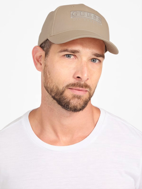 Кепка Guess бейсболка с логотипом 1159855922 (Бежевый One size)