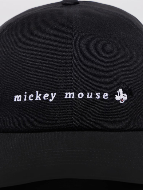 Кепка UNIQLO Mickey Mouse із захистом від UV-променів 1159856891 (Чорний One size)