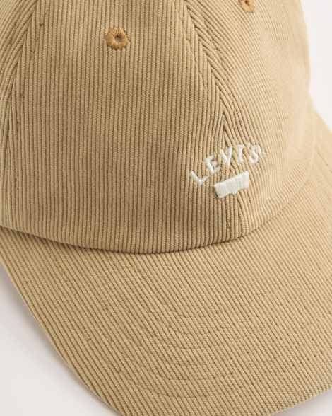 Бейсболка Levi's кепка з логотипом 1159857164 (Бежевий One size)