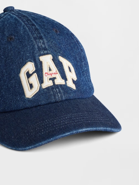 Джинсовая кепка GAP бейсболка 1159861298 (Синий One size)