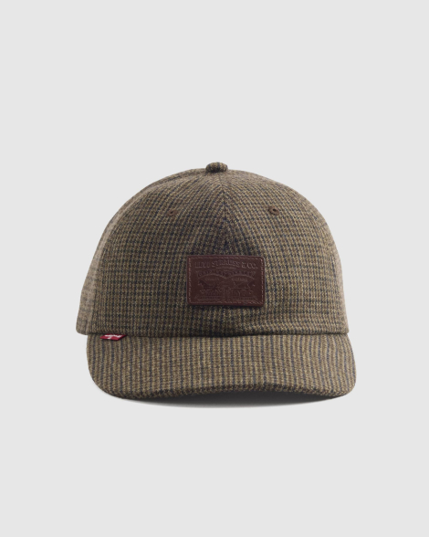 Мужская кепка Levi's бейсболка 1159862726 (Коричневый One size)