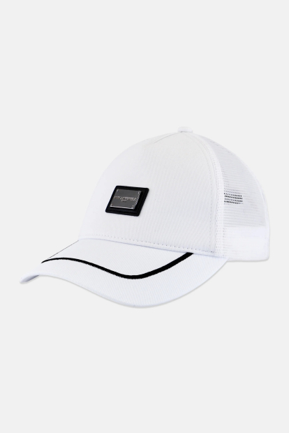 Кепка Karl Lagerfeld Paris бейсболка с логотипом 1159863818 (Белый One Size)