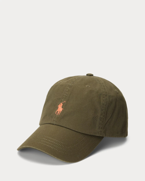 Кепка Polo Ralph Lauren бейсболка с вышитым логотипом 1159864030 (Зеленый One size)