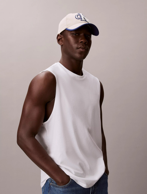 Бейсболка Calvin Klein кепка з логотипом 1159865300 (Бежевий One size)