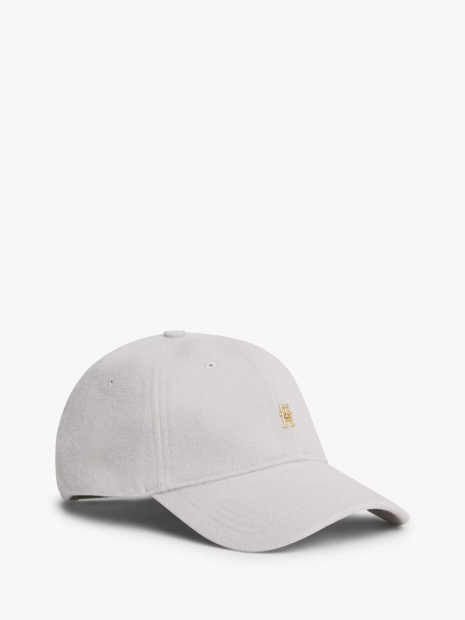 Вовняна кепка Tommy Hilfiger з логотипом 1160222255 (Сірий One size)