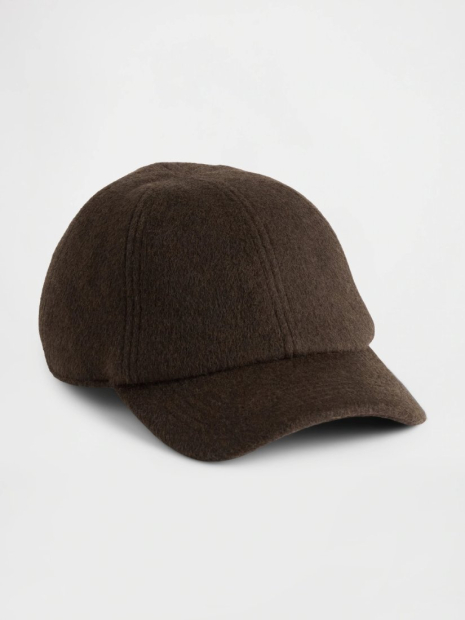 Шерстяная кепка GAP бейсболка 1160277454 (Коричневый One size)