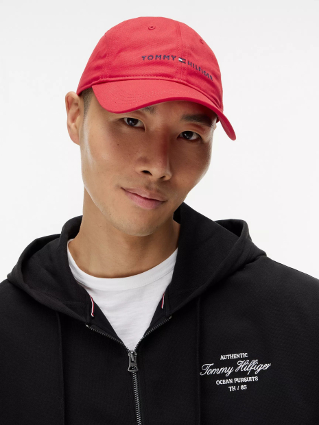 Кепка Tommy Hilfiger бейсболка 1160696901 (Червоний One size)