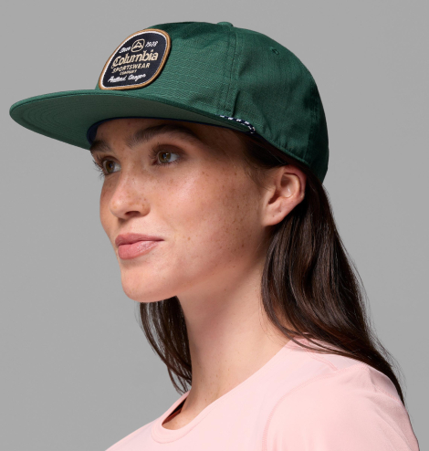 Кепка с нашивкой Columbia бейсболка 1161335228 (Зеленый One size)