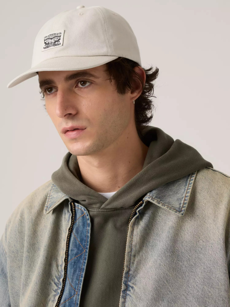 Кепка Levi's бейсболка 1161592043 (Молочный One size)