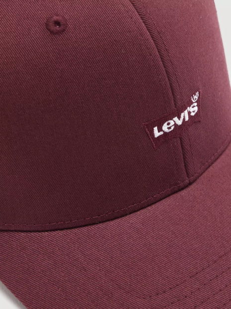Кепка Levi's бейсболка 1161634461 (Бордовый One size)