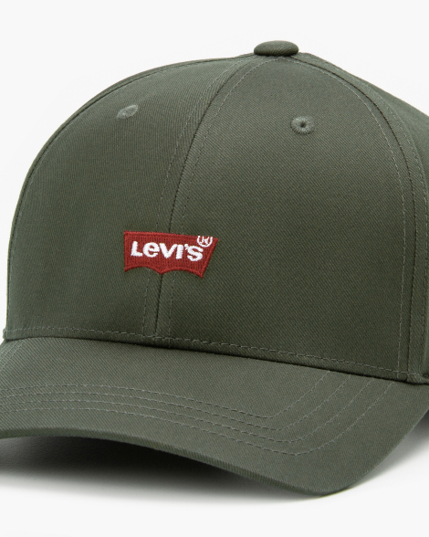 Кепка Levi's бейсболка с технологией Flexfit 1161800531 (Зеленый One size)