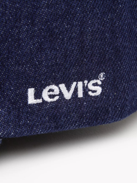 Бейсболка Levi's кепка із логотипом 1161806782 (Синій One size)