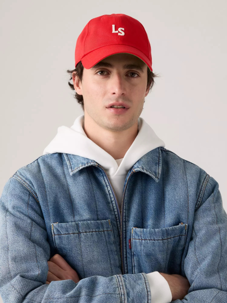 Кепка Levi's бейсболка 1161817061 (Красный One size)