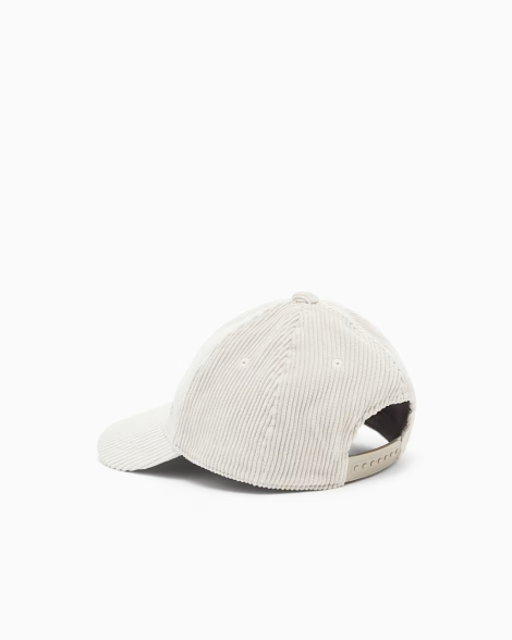 Вельветовая кепка Armani Exchange 1161847273 (Бежевый One size)