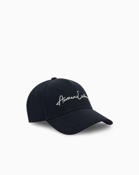 Кепка з логотипом бейсболка Armani Exchange 1161848752 (Синій One size)