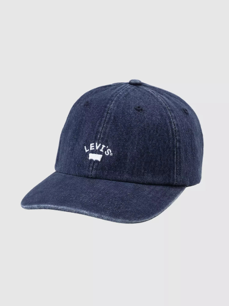 Кепка Levi's с логотипом 1162172565 (Синий One size)
