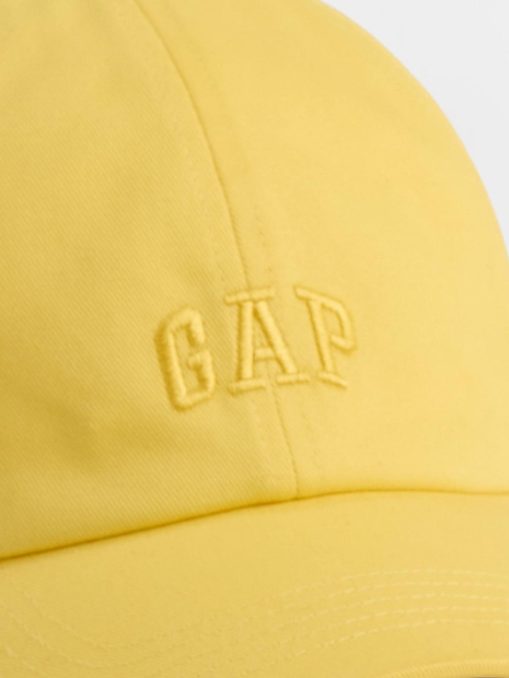 Кепка GAP бейсболка с логотипом 1162352863 (Желтый One size)