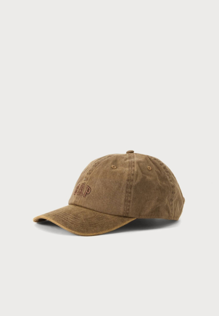 Кепка бейсболка GAP с логотипом 1162357385 (Коричневый One size)
