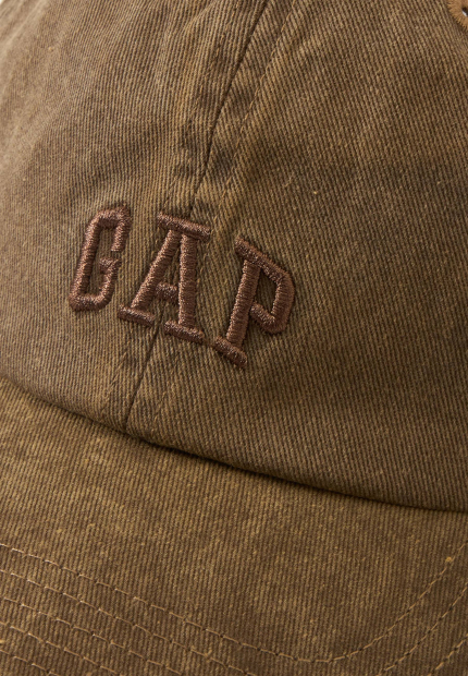 Кепка бейсболка GAP с логотипом 1162357385 (Коричневый One size)