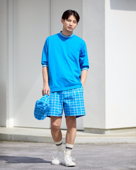 Кепка UNIQLO 1162754737 (Синий One size)