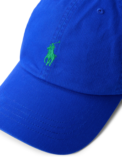 Кепка Polo Ralph Lauren бейсболка с вышитым логотипом 1162794932 (Синий One size)