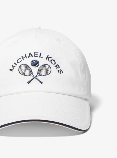Бейсболка Michael Kors кепка с вышивкой 1162812990 (Белый One size)