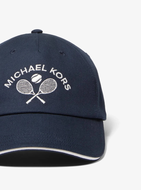 Бейсболка Michael Kors кепка с вышивкой 1162813692 (Синий One size)