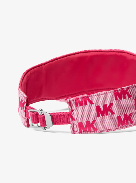 Жаккардовый козырек Michael Kors 1163101680 (Розовый/ Красный One Size)