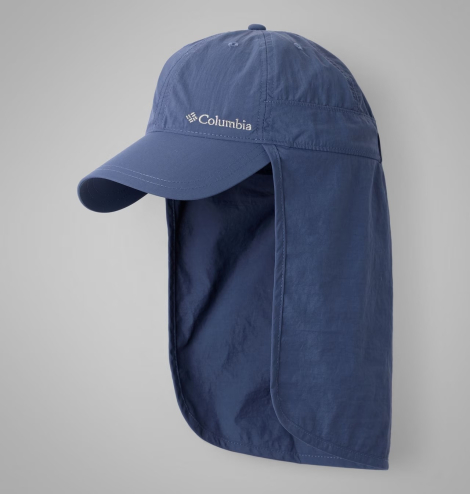 Кепка с накидкой для защиты шеи Columbia 1163122736 (Синий One size)