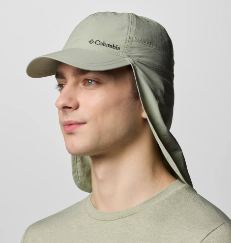 Кепка с накидкой для защиты шеи Columbia 1163123051 (Зеленый One size)